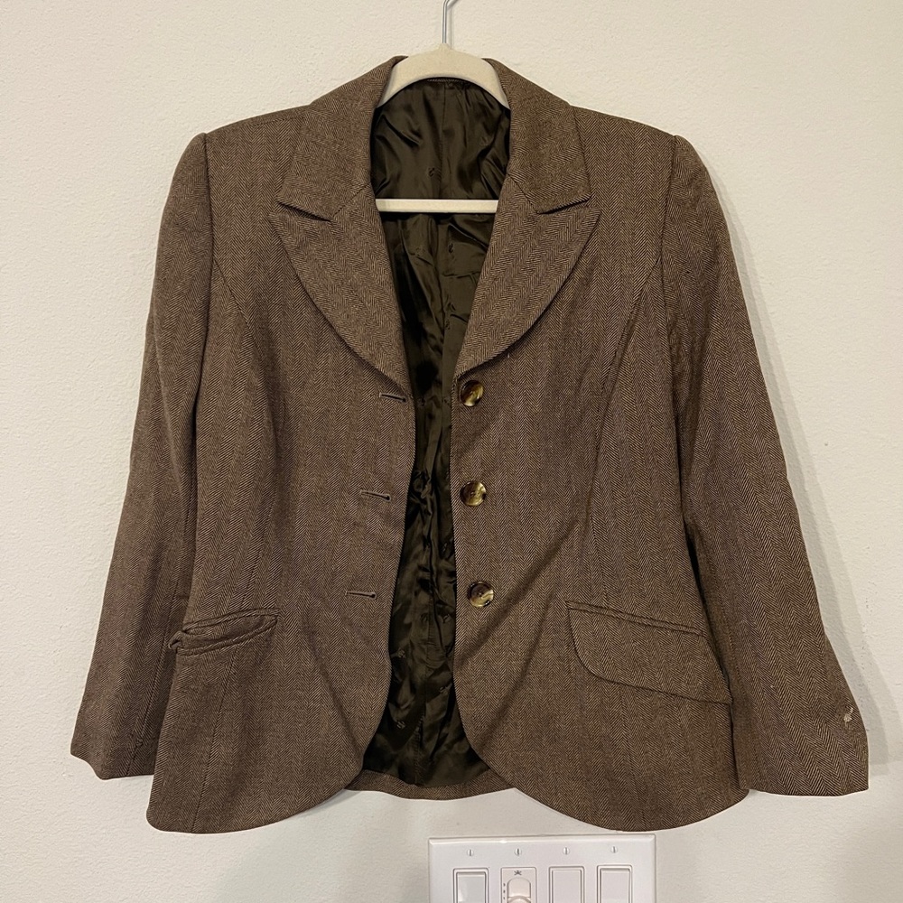 Brown Blazer